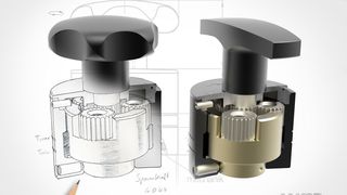 Jakob Antriebstechnik hat die Kraftspannmuttern der Baureihe MCA-S und -T durch Handgriffe verbessert, heißt es. Werkstücke können so jetzt auch ohne Werkzeug sicher eingespannt werden. (Jakob Antriebstechnik)