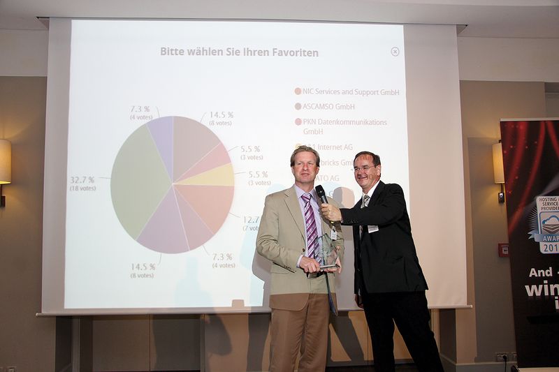 Und der Gewinner des Publikums-Awards war: Thomas Kucher, GreenBee Solutions (Bild: Vogel IT-Akademie)