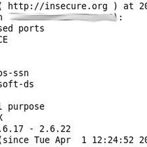 Der Nmap Securityscanner identifiziert ein Betriebssystem über seinen OS-Fingerprint.
