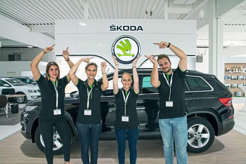 Auf gehts: Die Mannschaft ist motiviert. (Bild: Autohaus Ebert)