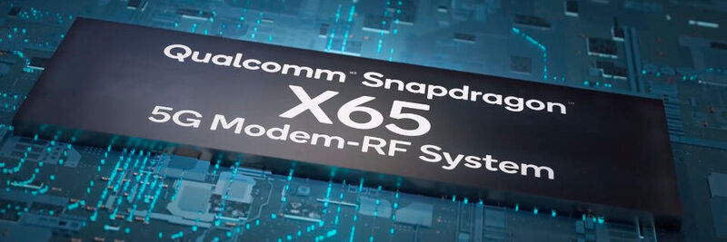 Qualcomm hatte das Snapdragon X65 5G Modem-RF System im Februar vorgestellt – als erstes 3GPP Release 16 Modem-RF System.