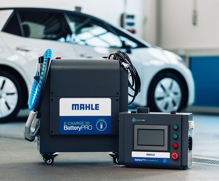 Freien Werkstätten bietet Mahle ein Diagnosesystem, mit dem diese unter anderem den Zustand der Batterien bestimmen können. (Bild: Mahle)