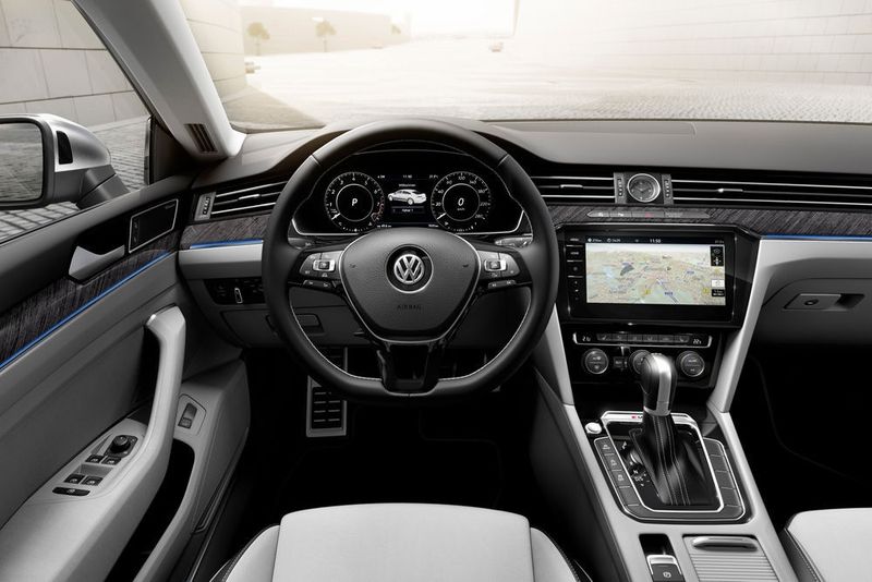 Erhältlich sein wird der Arteon dann in drei Ausstattungslinien. (VW)