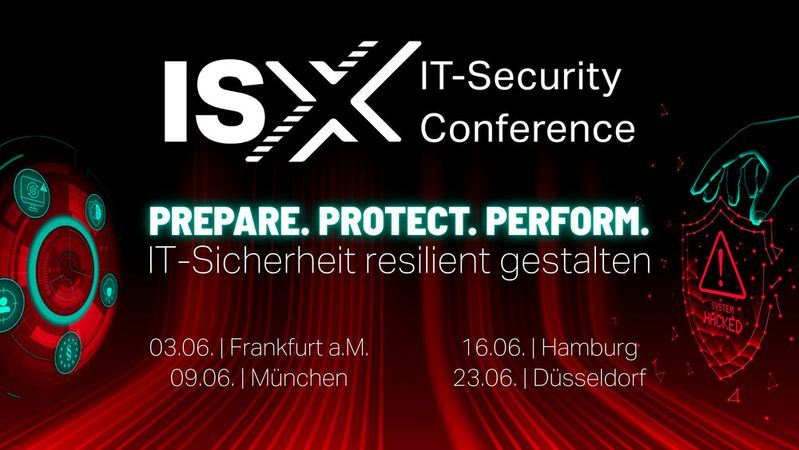 Prepare. Protect. Perform. Die ISX 2026 liefert relevante und praxisnahe Inhalte für In­for­ma­ti­ons­si­cher­heits­be­auf­trag­te, CISOs und Security-Experten.(Bild:  Vogel IT-Akademie)