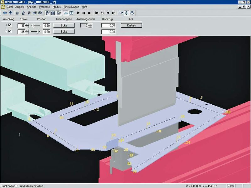 Bild 4: Eine moderne und leistungsfähige CAD/CAM-Software wie Bysoft spart Zeit, beinhaltet eine automatische Kollisionskontrolle und ermöglicht die 3-D-Darstellung der Programme an der Steuerung. (Archiv: Vogel Business Media)