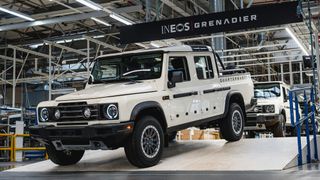 Mit einem Radstand von 3,23 Metern handelt es sich beim Grenadier Quartermaster um das größte Modell der Baureihe.  (Bild: Autoren-Union Mobilität/Ineos Automotive)