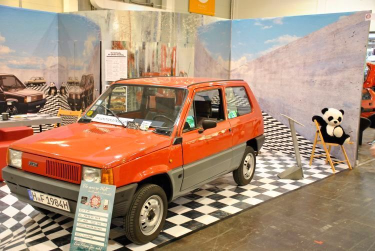 Ein Herz für große Kleine: An diesem Stand kamen Fiat-Panda-Fans vermutlich voll auf ihre Kosten. (Dominsky)