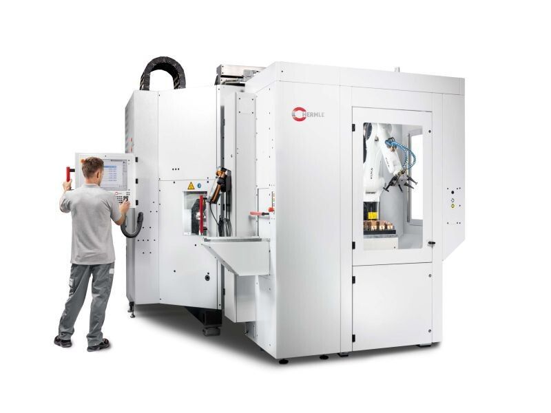 Deutsche Maschinen werden 2015 gefragt sein – der VDMA erwartet weiteres Wachstum. (Bild: Hermle)