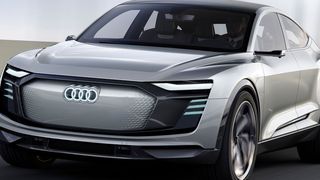 Audi präsentiert sich im Elektrauto-Land China mit dem Audi E-Tron Sportback Concept. (Audi)