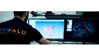 Gestellentwicklung in der 3D-Simulation. (Newalu)