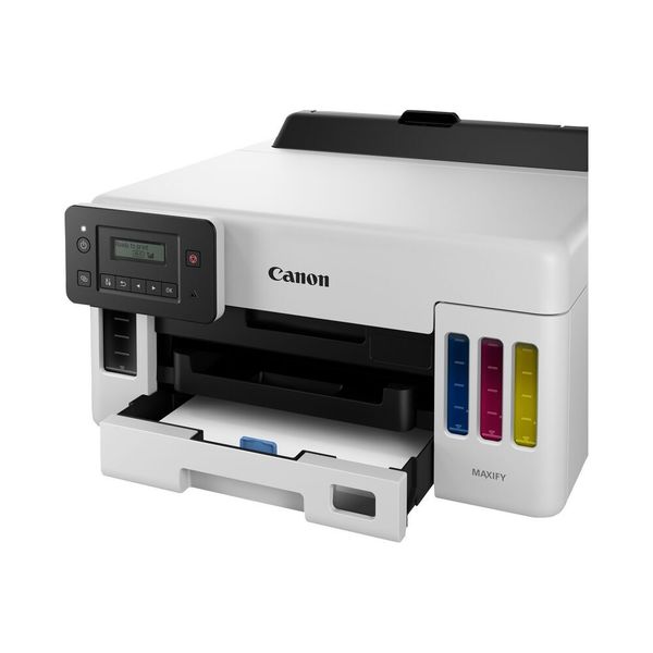 Die Papierkassette im Maxify GX5050 fasst 250 Blatt, der Papiereinzug weitere 100 Blatt. (Canon)