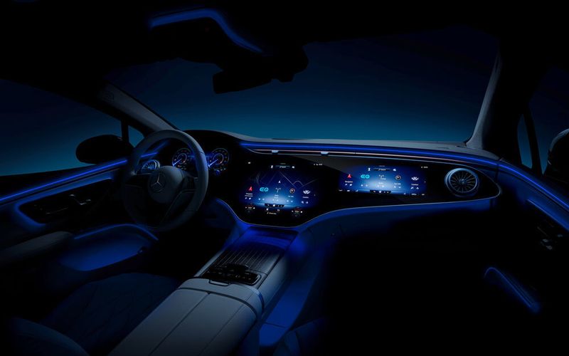So beeindruckend wie die Technik dahinter ist das Lichtdesign. (Daimler)