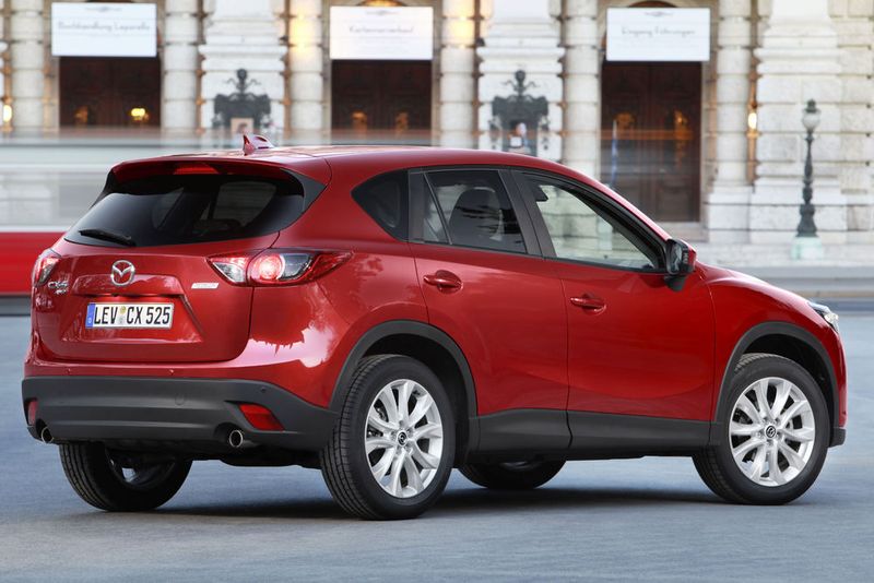 Mazda CX-5 D LP 4WD aus dem Jahr 2012, Euro 6, NOx-Ausstoß laut UBA: 498 mg/km. (Mazda)