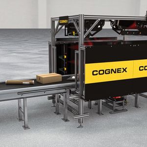 Die Softwareplattform Edge Intelligence von Cognex beschleunigt die Realisierung von fünf- oder sechsseitigen Tunnelsystemen erheblich.(Bild:  Cognex)