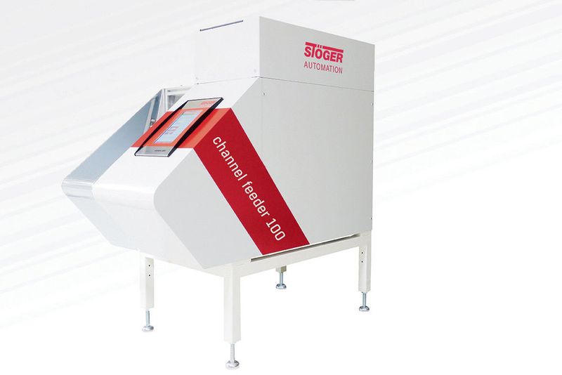 Die Schrauben-Sortier- und -Zuführmachine soll deutlich höhere Sortierleistungen als üblich erreichen können. (Bild: Stöger Automation)