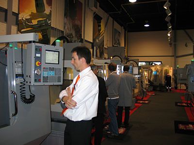 In seinem Showroom kann Haas Automation verschiedene Maschinen vorführen. (Archiv: Vogel Business Media)