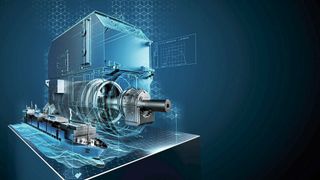 Industrie 4.0: Am neuen Werner-von-Siemens Centre in Berlin forschen 16 Partner an der neuen Generation von elektrischen Antrieben. (Siemens)