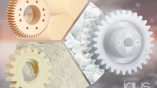 Je nach Konfiguration und Einsatzszenario bietet Igus die Herstellung von Zahnrädern in drei  Verfahren an: Fräsen aus Iglidur-Halbzeugen, Selektives Lasersintern mit dem Pulver Iglidur I3 und Spritzguss mit sämtlichen Iglidur-Materialien. (Igus)
