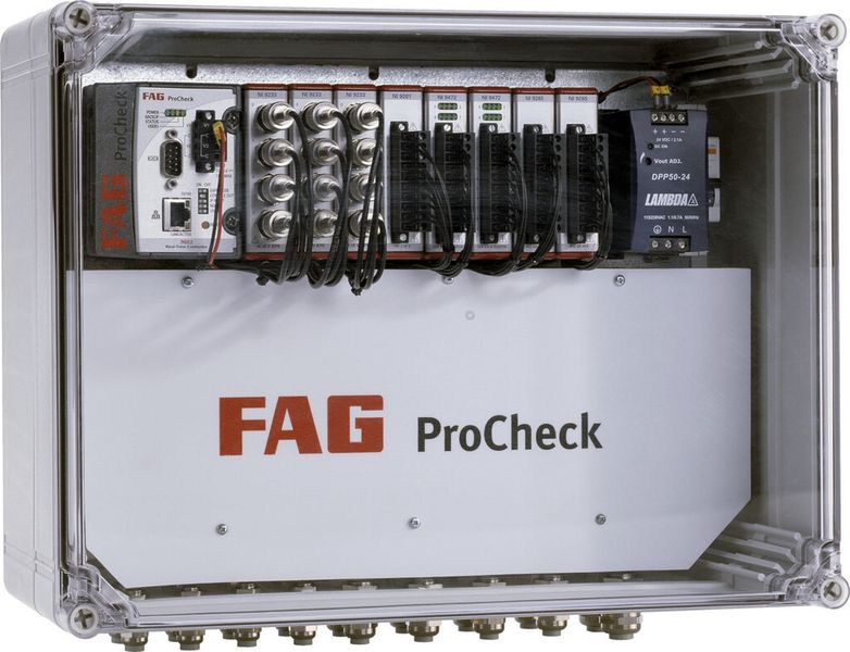 Diagnosesysteme von Schaeffler als Beitrag für Qualität und Prozesssicherheit: Vom 8-Kanal- bis zum 16-Kanal-System erhältlich, bietet der FAG ProCheck eben-falls flexible Möglichkeiten und eine hohe Funktionalität zum Einsatz in nahezu allen Industriesegmenten. (Schaeffler)