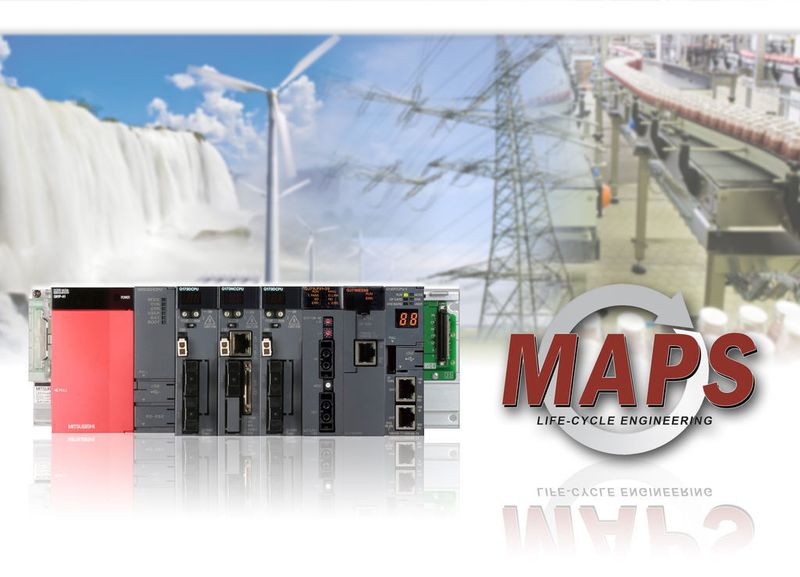 In Prozess-Anwendungen, bei denen Steuerungen von Mitsubishi Electric gemeinsam mit SCADA-Lösungen des südafrikanischen Marktführers Adroit Technologies zur Anwendung kommen, liefert MAPS einen strukturierten Ansatz zum Life-Cycle Engineering.  (Bild: Mitsubishi)