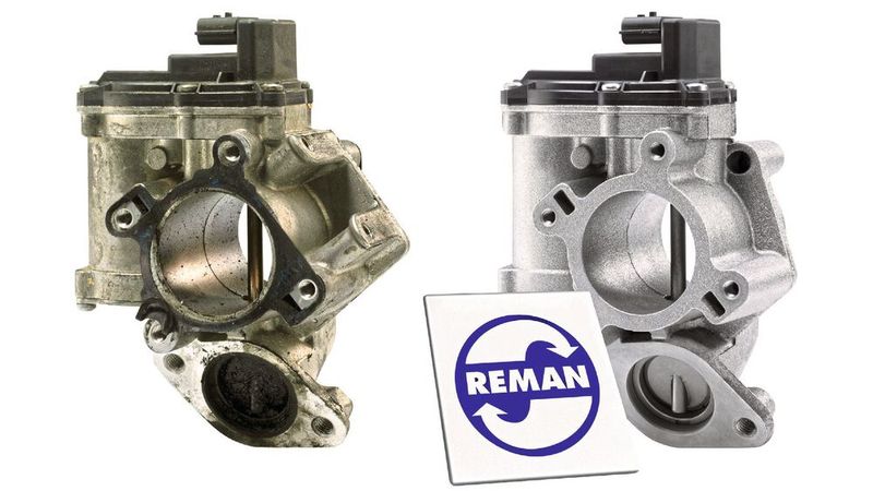 Aus alt mach neu: Der Austausch des Abgasrückführventils kommt immer häufiger vor. Von Borg-Warner gibt es eine zeitwertgerechte Ersatzteilvariante. (Bild: Borg Warner)