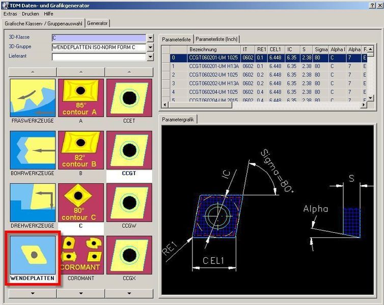TDM-Daten- und Grafikgenerator für Wendeplatten. Bild: TDM (Archiv: Vogel Business Media)