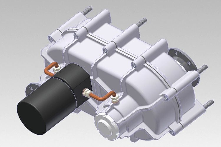 Außerdem baut es kompakt: Der erste Prototyp für die Automobilbranche misst 30 cm x 22 cm x 18 cm. (Grafik: Parts Services Holland)