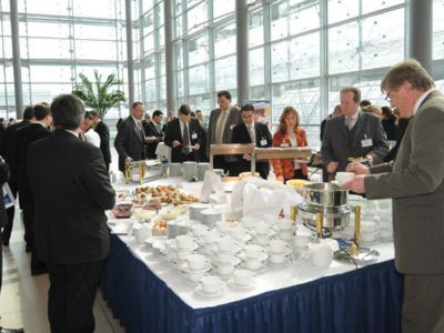 Die Schlacht geschlagen? Noch nicht ganz. Erst noch das kalt-warme Büffet... (Archiv: Vogel Business Media)