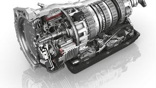 Der im neuen 8-Gang-Hybridgebtriebe von ZF verbaute Elektoantrieb stellt aus dem Stand ein Drehmoment von 250 Nm bereit. (ZF)