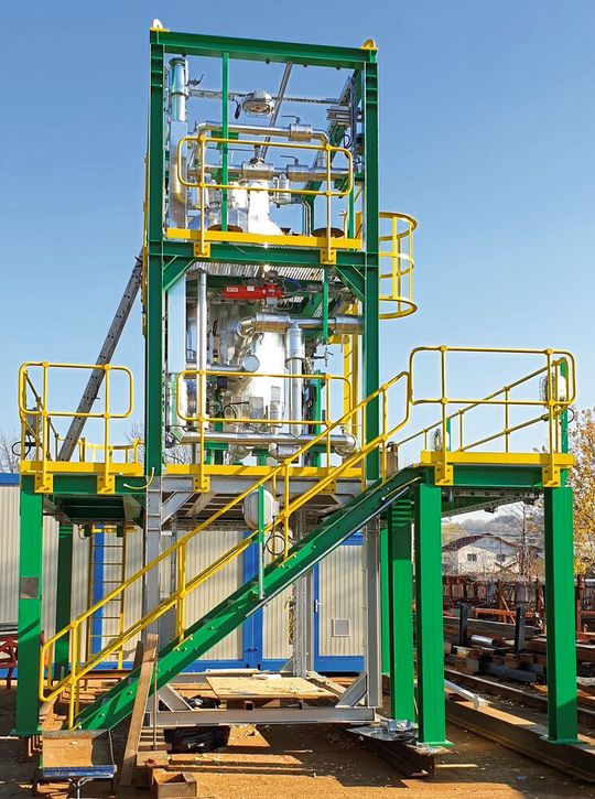 Lagerstättenwasseraufbereitungsanlage für den Einsatz im Bolashak Lagerstättenwasseraufbereitungsanlage für den Einsatz im Bolashak