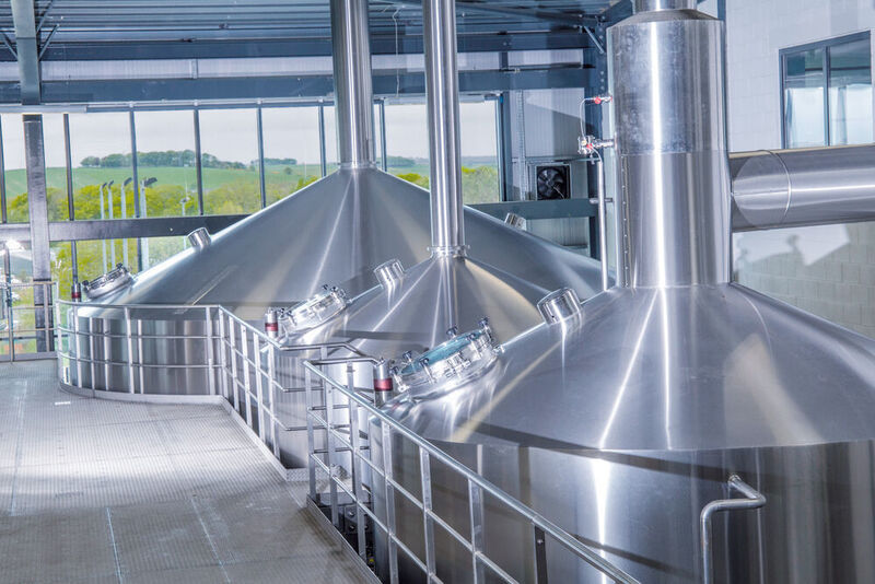 Ziemann Holvrieka brewhouse: The company offers all brewing technology components, from the malt intake to the pressure tank cellar, all from a single source. (Ziemann Holvrieka)