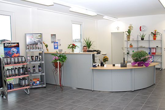 Das Kundenzentrum mit viel Platz für die Zubehörpräsentation. (Archiv: Vogel Business Media)