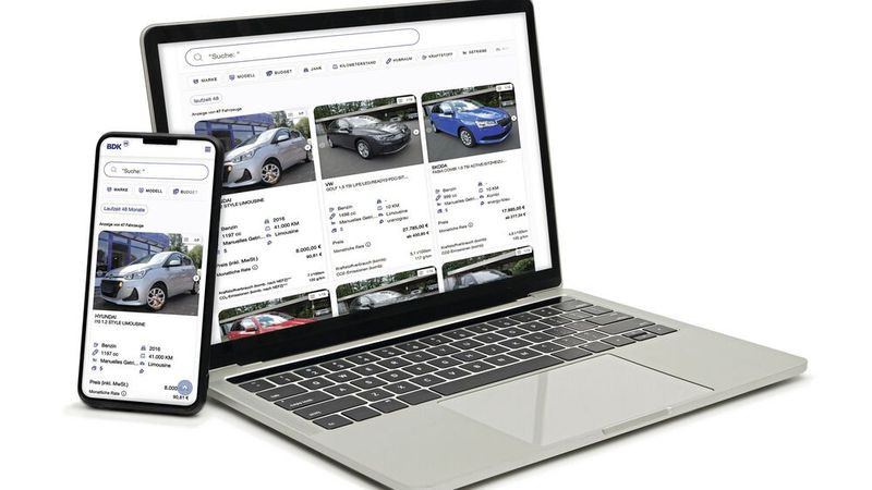 Mit dem System Ju-Connect stellt die BDK Händlern einen Webshop zur Verfügung, der sich in bestehende Websites integrieren lässt. Auch das Leadmanagement und individuelle Interaktion mit Kaufinteressenten über geschützte Nutzerbereiche ist möglich.(Bild:  Bank Deutsches Kraftfahrzeuggewerbe GmbH)