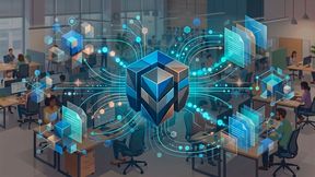 Mit Pydio Cells können Unternehmen eine selbst gehostete Plattform für Datei-Zusammenarbeit aufbauen. (Bild: Gemini / KI-generiert)