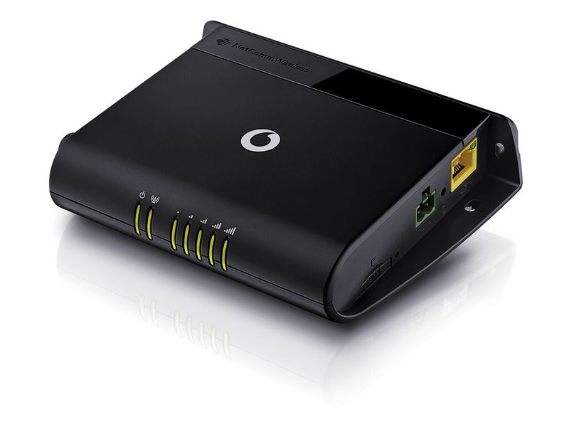 Bild 1: Kleiner Kasten mit großer Wirkung. Der Machinelink verbindet die Maschinen mit dem Netzwerk. (Bild: Vodafone, Scherin Rajakumaran)