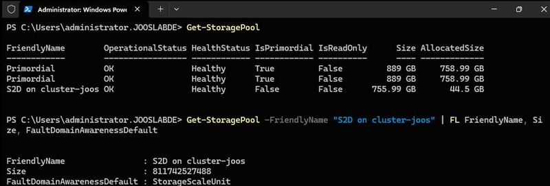 Storage-Pools werden in Windows Server 2028 mehr in den Fokus rücken.  (Bild: Joos)