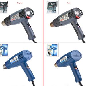 1. Preis - Heißluftgebläse „HL 1610 S“ und „HG 2310 LCD“  |  Links Originale: STEINEL Vertrieb GmbH, Herzebrock-Clarholz, Deutschland  |  Rechts Fälschungen: Vertrieb: Shenzhen Jin Xiong of internal and external electronic tools Co., Ltd., Shenzhen, VR China