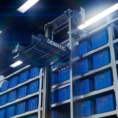Logistikautomatisierer Dematic lädt am 11. Juni zum Kundentag in sein Tech Center ins hessische Heusenstamm ein (im Bild das neue Multishuttle FD). (Bild: Dematic)