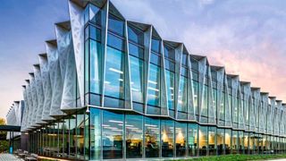 ARM-Hauptquartier in Cambridge: Der britische Chip-Architekt steht nach Angaben des Wall Street Journals möglicherweise zum Verkauf.