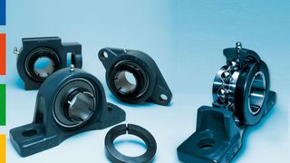 Gehäuselager der neuen NU-Reihe bieten durch zwei konzentrische Ringe für 360° Wellenkontakt einen besonders festen und rundum gleichmäßigen Halt auf der Welle. Bilder: Findling (Archiv: Vogel Business Media)