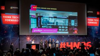 Der Robotics Award 2026 geht an Goodbytz, für seine Roboterküche.  (Bild: Deutsche Messe)