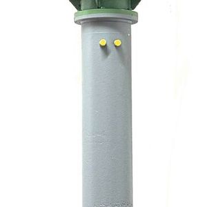 Thrusterantrieb 1946: Leistung [P] = 7,15 kW, Drehzahl [n] = 760 rpm, Wirkungsgrad [eta] = 82,5 %(Bild:  Oswald Elektromotoren)