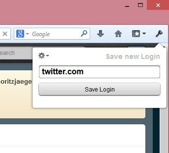 Die Erweiterung speichert neue Zugangsdaten auf Wunsch automatisch, wenn ein der Nutzer diese im Browser eingibt. (Bild: VBM)