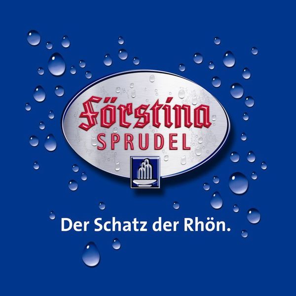 Das Mineralwasser aus dem Hause Förstina wird auch als der Schatz der Rhön bezeichnet. (Förstina)
