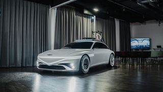 Genesis X Speedium Giro beim Car Design Event in München. (Bild: Autoren-Union Mobilität/CDE)