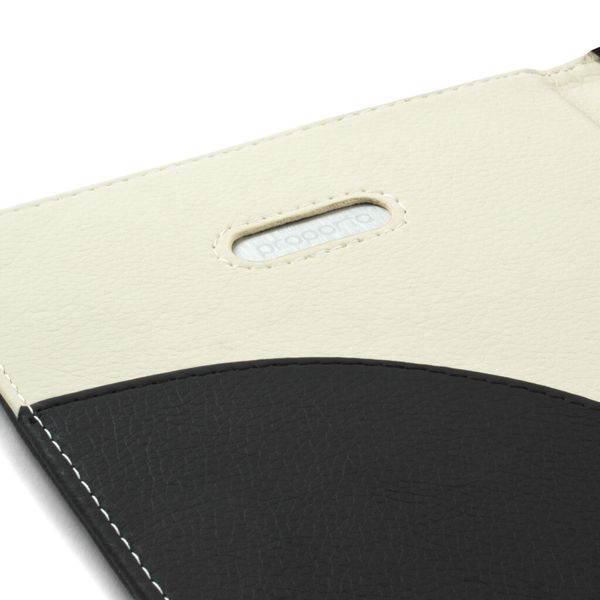Die Aluminium-Leder-Hülle für das iPad mini ist für rund 35 Euro zu haben. (Bild: Proporta)