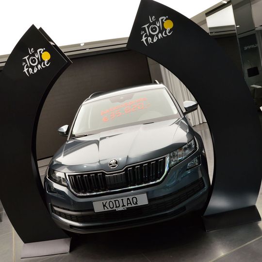 Skoda ist eines der elf Fabrikate der Moll-Gruppe, die sich um den Internet Sales Award 2018 beworben hat. Das Unternehmen erhielt kürzlich Besuch von der Jury.(Bild:  Achter/»kfz-betrieb«)