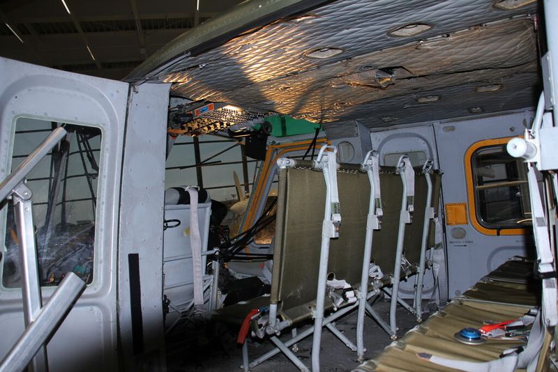 Und so sieht er von innen aus...recht rustikal. (Königsreuther)