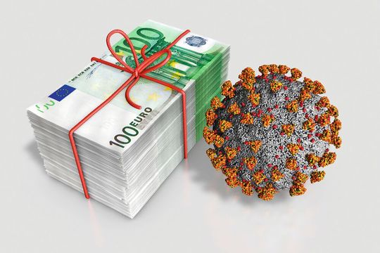 Der Staat hilft der Wirtschaft in der Coronakrise mit gigantischen Rettungspaketen. Der Staat hilft der Wirtschaft in der Coronakrise mit gigantischen Rettungspaketen.