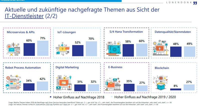 Der Markt für IT-Beratung und Service in Deutschland. (Lünendonk)
